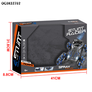 Xem cử chỉ diễn viên đóng thế điều khiển từ xa RC drift xe Kit với ánh sáng âm nhạc Mist Spray - Product Image 6