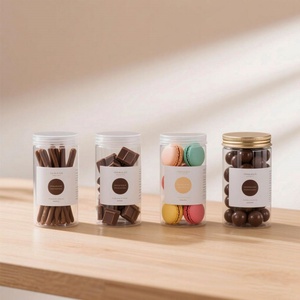 Clear Plastic <b>Jars</b> 100ml 200ml 250ml 300ml 4oz 5oz <b>Empty</b> Body Butter Containers for Cosmetic Packaging - Product Image 6