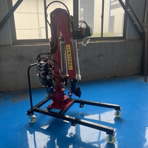 JinShiSheng Système de cric hydraulique de capacité de <span class=keywords><strong>2</strong></span> <span class=keywords><strong>tonnes</strong></span> <span class=keywords><strong>Palan</strong></span> de grue électrique mobile convertible 380v Tension <span class=keywords><strong>2</strong></span>.2kw Puissance du moteur - Product Image 5