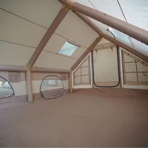 Lều cắm trại bơm hơi ngoài trời lớn 12 mét vuông thoải mái với cấu trúc một phòng ngủ Vải Oxford dung tích 2 người - Product Image 2