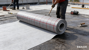 Membrane tissée en rouleau de 1250 mm x 100 m, tissu tissé, membrane anti-humidité - Product Image 3