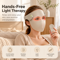 Masques faciaux intelligents sans fil 1064nm anti-âge, anti-rides, en silicone, pour soins de la peau, masques de beauté pour le visage, vente en gros, OEM