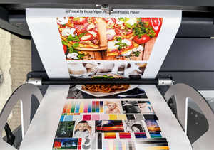 New Upgrade Inkjet Color <strong>Label</strong> Printer Roll to Roll <strong>Bottle</strong> <strong>Printing</strong> Machine Vinyl Sticker Printer for pp Pe Pet Material - Product Image 2