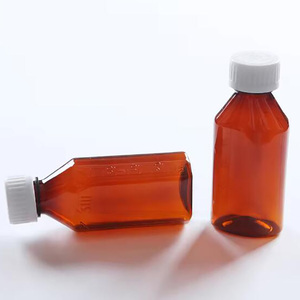 4 унции, 6 унций, бутылочки с янтарным сиропом от кашля для домашних животных, с детской крышкой - Product Image 5