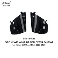 Ensemble de phares LED, carénage intérieur et extérieur, conduit d'aération, panneau inférieur, déflecteur latéral, déflecteur de vent pour CVO Road Glide