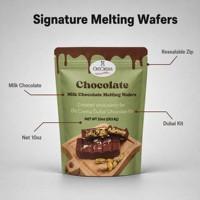 Sacs d'emballage personnalisés pour chocolats, sachets à bonbons refermables avec fenêtre, finition mate, marque privée, fournitures de pâtisserie, directement de l'usine, MOQ