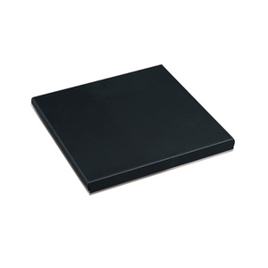 Plateau en MDF Fami pour armoire simple, série Flexa, revêtement en caoutchouc noir, 718 x 600 x 31,5 mm, NERO RAL9005 - Product Image 1