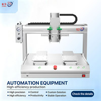 Machine de distribution automatique à double table de travail et double valve haute efficacité