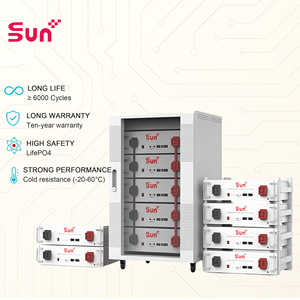 Paquete de batería LiFePO4 de 51,2 V, 100Ah (5,12 kWh) para almacenamiento de energía solar RV Off-Grid Hybrid 6000 + ciclos, garantía de 10 años, Stock en EE. UU. - Product Image 4
