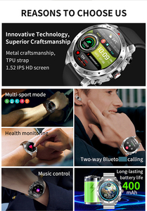 Montre intelligente T95 Écouteur 2 en 1 Fréquence cardiaque Oxymétrie de la pression artérielle Fitness tracker Bracelet de <span class=keywords><strong>sport</strong></span> Montre intelligente avec appel - Product Image 5