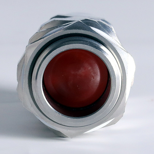 BDM M20 M25 M32 M40 สายเคเบิลโลหะต่อมสแตนเลส IP66 ซีลคงที่ Connector กันน้ําป้องกันการระเบิดสายต่อม - Product Image 3