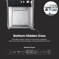Fabricante All One, Sistema de Punto de Venta con Pantalla Táctil de 15.6 Pulgadas, Sistema de Caja Registradora para Supermercados, Venta al Por Mayor