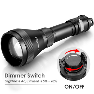 Đèn pin hồng ngoại Laser VCSEL tầm nhìn ban đêm UniqueFire UF-H5 50mm PMMA, sạc USB-C, pin 21700, có chức năng zoom và điều chỉnh độ sáng, dùng cho săn bắn - Product Image 2