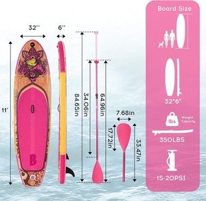 Hot thiết kế mới thể thao dưới nước Inflatable đứng lên paddleboard 10 'x 28' 'x 6' '<span class=keywords><strong>sup</strong></span> Hội Đồng Quản trị hội đồng quản trị nước lướt mái chèo <span class=keywords><strong>SUP</strong></span> Hội Đồng Quản Trị - Product Image 2