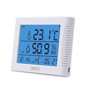 LX8013 เครื่องวัดอุณหภูมิและความชื้นแบบดิจิตอล พร้อมจอ LCD แสดงผล 23.1 องศาเซลเซียส 50.9% RH สำหรับวัดอุณหภูมิและความชื้นภายในอาคาร พร้อมไฟแบ็คไลท์ - Product Image 1