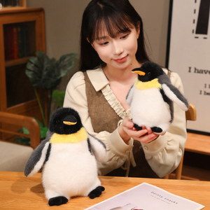 ตุ๊กตาเพนกวินขนนุ่มแบบกำหนดเอง ตุ๊กตา<span class=keywords><strong>เพนกวินจักรพรรดิ</strong></span>เหมือนจริง สำหรับเป็นของขวัญเด็ก ของที่ระลึก ของตกแต่งบ้าน - Product Image 3