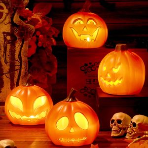 Уникальный Декоративный Хэллоуинский Фонарь-Тыква на Батарейках для Дома и Улицы - Product Image 3