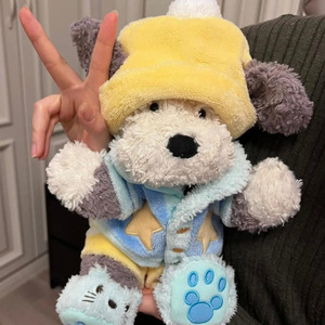 Juguete de Peluche Creativo de Perro de Plástico Tangbli, el Más Vendido, Relleno de Algodón PP, 31cm-50cm, Almohada de Peluche Estilo Curativo, Perro Pastor - Product Image 1