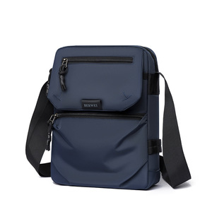 OEM New Vertical Large Capacity Crossbody Bag Men's Simple Fashion Nylon Outdoor <b>Chest</b> Bag - Product Image 4