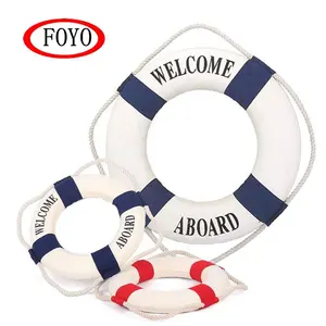 foyo品牌欢迎救生圈充气救生圈环船舶/yachat/皮划艇/船用