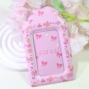 Porte-clés personnalisé en PVC transparent avec porte-cartes photo étoile de dessin animé, taille et couleur sur mesure - Product Image 2