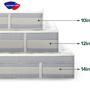 Bán Buôn Giá Rẻ Mật Độ Cao Bộ Nệm Rắn Hỗ Trợ Vừa Công Ty Vua Kích Thước Bộ Nhớ Bọt Dày Mùa Xuân Nệm - Product Image 6