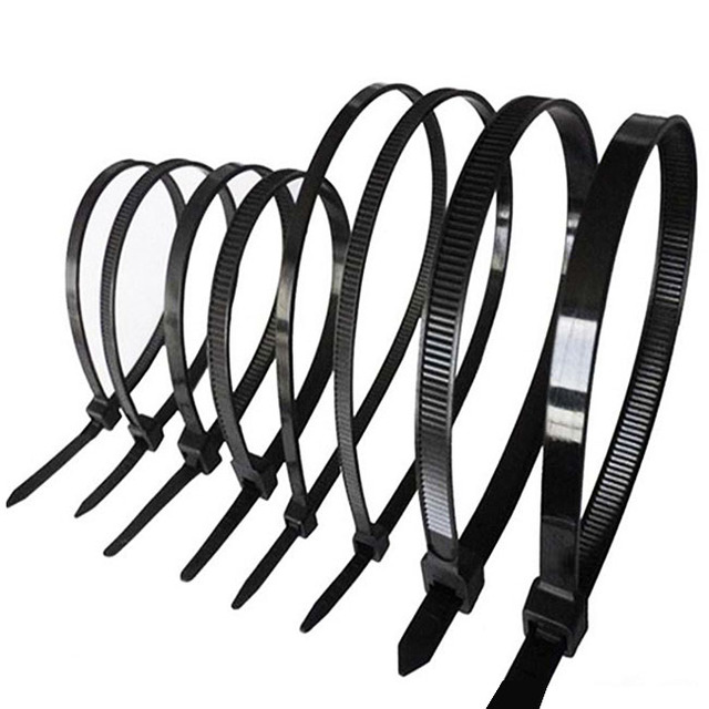 Biodegradable Nylon Cable Tie Belt 400mm Length Self-Locking Zip Tie Eco-Friendly Fastener