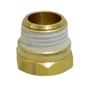 Top Quality Easy To Install 1/2 Inch Male To 1/2 Inch Female Brass Round Adaptor