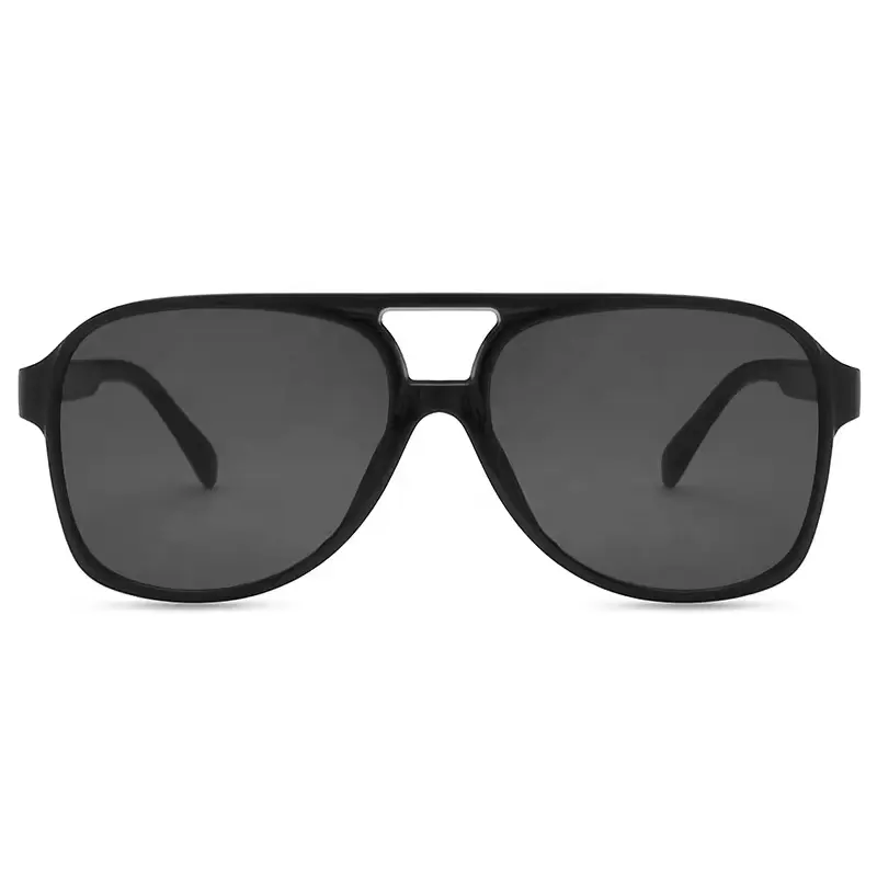 2024 son Vintage havacılık Pilot güneş gözlüğü kadın erkek lüks marka tasarımcı Shades çift köprü boy güneş gözlüğü