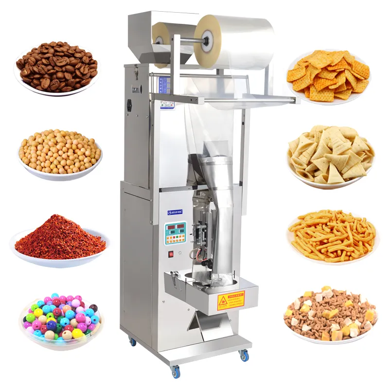 Автоматическая многофункциональная упаковочная машина для упаковки пищевых мешков, пакетиков для чая, кофе, сахарных орехов, большая упаковочная машина