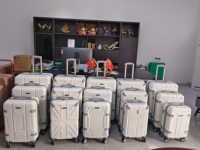 Ensemble de bagages semi-finis SKD, 15 pièces, de 18 à 32 pouces, valises à roulettes semi-finies, ensembles de bagages SKD