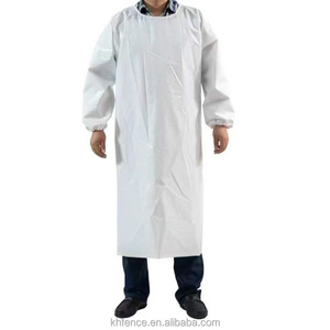 Logotipo personalizado pesca reutilizable cuerpo completo procesamiento químico impermeable overol <span class=keywords><strong>trabajo</strong></span> Industrial TPU Pvc delantales vestido - Product Image 6