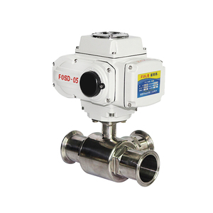 OEM Customizable 1 Year Warranty Stainless <b>Steel</b> Sanitary Three 3 Way Motorized <b>Ball</b> - Product Image 4