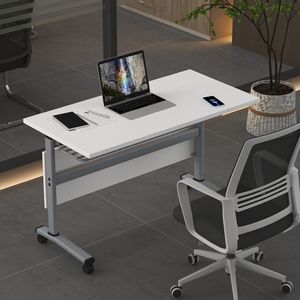 Muebles de oficina para el hogar, mesas plegables rectangulares para reuniones, mesas plegables para eventos, uso de oficina, <span class=keywords><strong>mesa</strong></span> de oficina <span class=keywords><strong>plegable</strong></span> Modular - Product Image 5