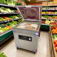 Machine de mise sous vide électrique 540TD haute puissance, durable, à chambre unique, pour la conservation des aliments, idéale pour le bœuf et l'industrie chimique commerciale