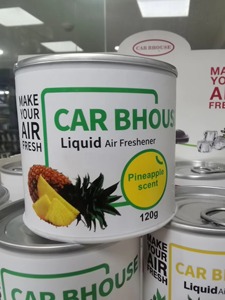 Désodorisant de voiture Bhouse, éclairage d'ambiance en plastique, parfum vanille écologique, parfum solide longue durée - Product Image 4