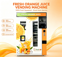 Distributeur automatique de jus d'orange de marque personnalisée, entièrement automatique, NAYAX, paiement sans argent liquide, transparent, 24h/24, sans personnel, pour les entreprises