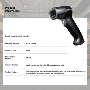Lecteur de codes-barres filaire Honeywel.l 1900GHD - Lecteur de codes-barres - Lecteur de codes-barres et de codes QR - Lecteur de codes-barres industriel - Product Image 4