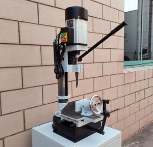 Máquina de mortajar y ranurar cuadrada de 1400W para trabajar la madera, taladro de banco pequeño, máquina de mortajar para procesamiento de madera - Product Image 6