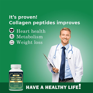 Rosebest Integratore Biologico di Peptidi di Collagene Idrolizzato 10000mg in Capsule, Supporto per Invecchiamento Sano, Capelli, Pelle e Unghie - Product Image 5