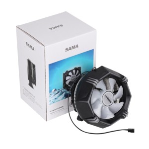 SAMA-enfriador de aire de fábrica para CPU, salida de 12V, RGB, para carcasa de ordenador, ventilador de carcasa de Cpu - Product Image 4