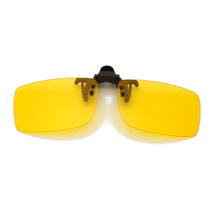 Polarized Clip on Eyewear <strong>Fashion</strong> Vintage Outdoor Cycling Night Vision <strong>Glasses</strong> Mens Clip Sunglasses - Product Image 3