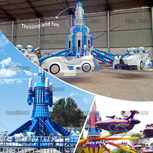 Parc à thème Kids Ride Aircraft Carnival Ride Self Control Car Amusement Rides for Sale ISO CE Indoor Shopping Mall School - Product Image 1