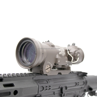 Bravo Optics DR 1.5-6x50 portée de prisme tactique vue variable 1.5-6x grossissement avec marquage complet montage à dégagement rapide