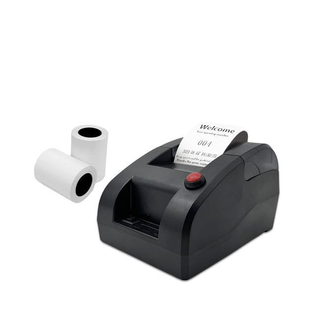 Thermal Label Printer for Number Calling System Ticket Dispenser Desk Column Wireless Queue Management Device
