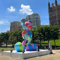 Modèle gonflable de publicité de dessin animé gonflable Mickey Mouse pour la publicité ou la décoration de vacances