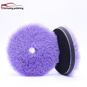 CHICHUANG CC-600 Polisseuse de voiture à double <span class=keywords><strong>action</strong></span> 6 pouces, abrasive moyenne 800/1000 grains, avec fixation auto-agrippante, pour polissage de <span class=keywords><strong>laine</strong></span> et finition haute brillance - Product Image 1