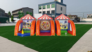 Коммерческий надувной аттракцион 3-в-1: новые интерактивные игры для детей, 3 различных надувных аттракциона для продажи - Product Image 4