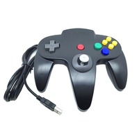 Controlador USB para Juegos de Nintendo 64, Consola de Juegos con Cable, Joypad para Nintendo 64, Joystick