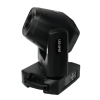 Projecteur LED mobile 100W avec Gobo, projecteur DMX pour scène, éclairage de scène pour DJ, fête, événement